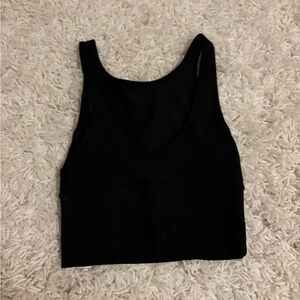 Black Lululemon tank